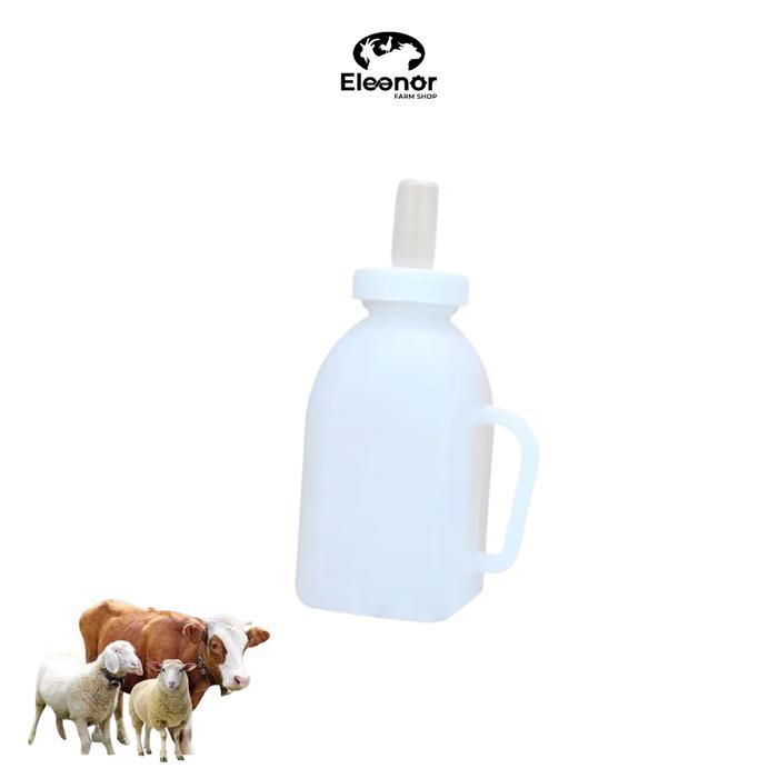 Eleanor Farm Botol Dot Sapi Kambing 1 Liter Dot Sapi Transparan