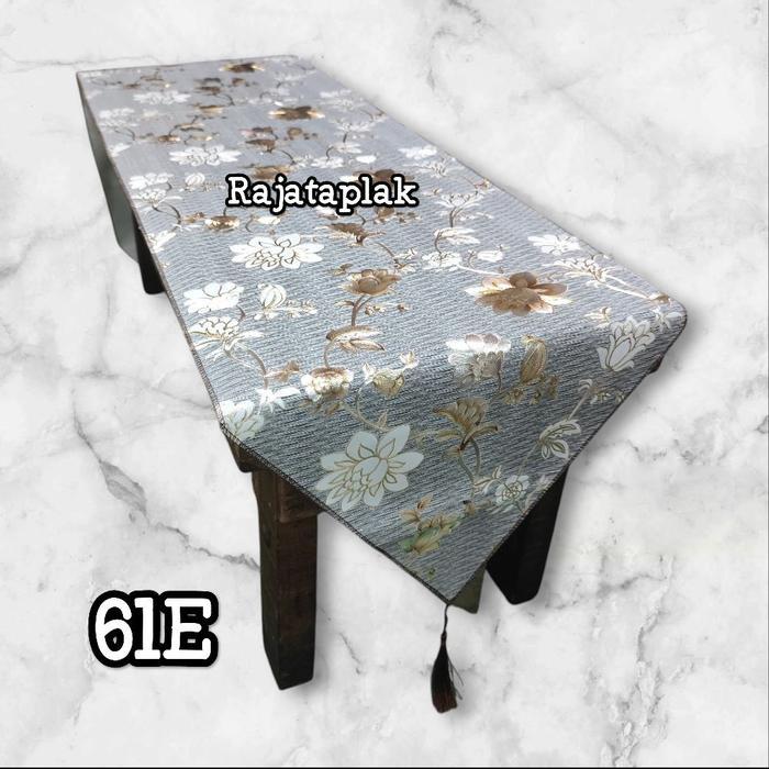 Taplak Meja Tamu Runner 3D Motif Sultan Anti Air 40X200Cm - Brand Name Redy Stok