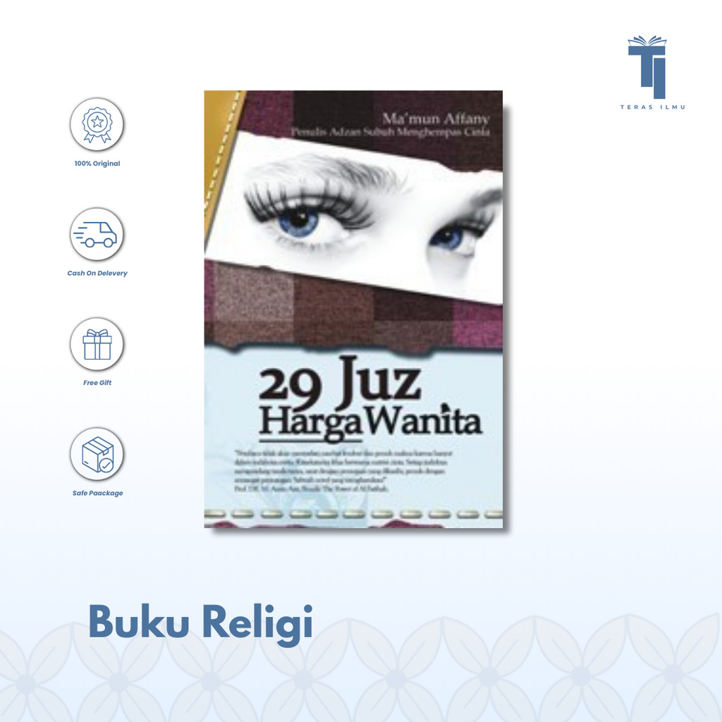 Teras Ilmu - Buku Religi | 29 Juz Harga Wanita by Ma Mun Affany
