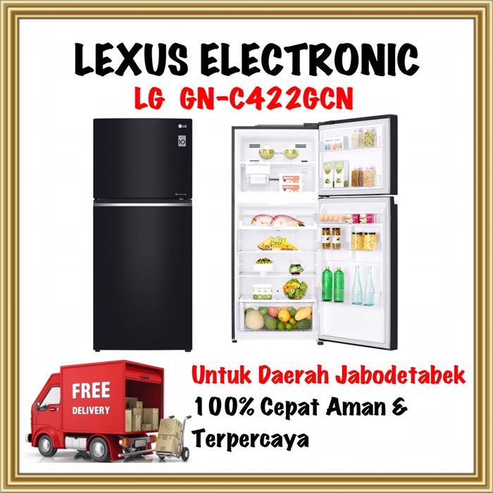 KULKAS 2 PINTU GN-C422SGCN GNC422SGCN KULKAS LG 2 PINTU INVERTER