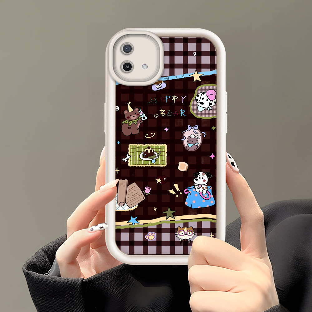 Casing Hp Untuk OPPO A16K A16E Phone Case Softcase Soft Imut Kesing Kartun Cassing DXH30 6065 TY