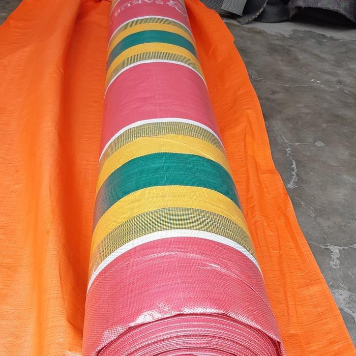 TERPAL TENDA PELANGI SAKURA 1ROL 4MX50M TEBAL A12