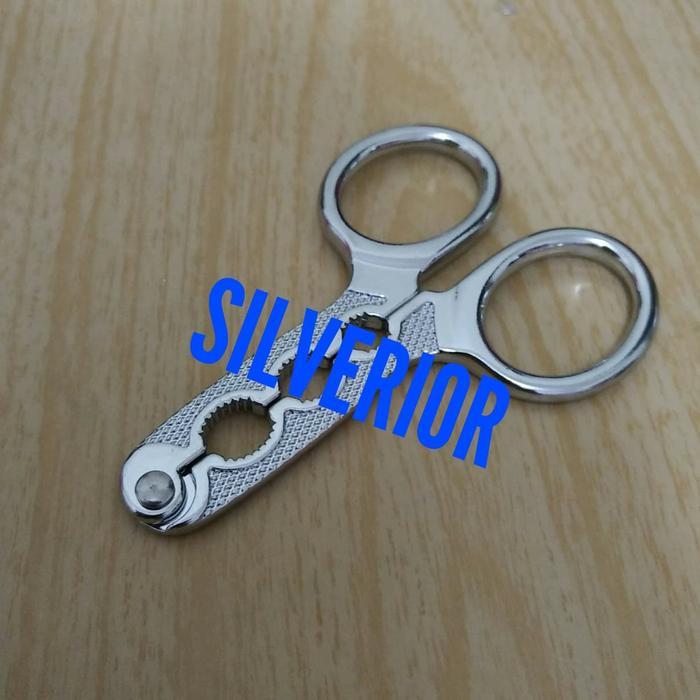 Gunting alat penjepit pembuka kupas pengupas buka kulit kuaci kwaci