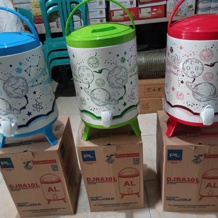 Drink Jar Roma Eagle 10 Liter, dalamnya Alumunium