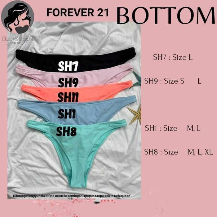 DelaqueenBottom F21. Bottom Bikini. Sh