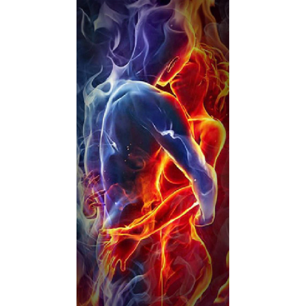 Fire Rose Desire Sexy Pattern Electric Scooter Anti-slip Sticker Sandpaper Skateboard Grip Tape