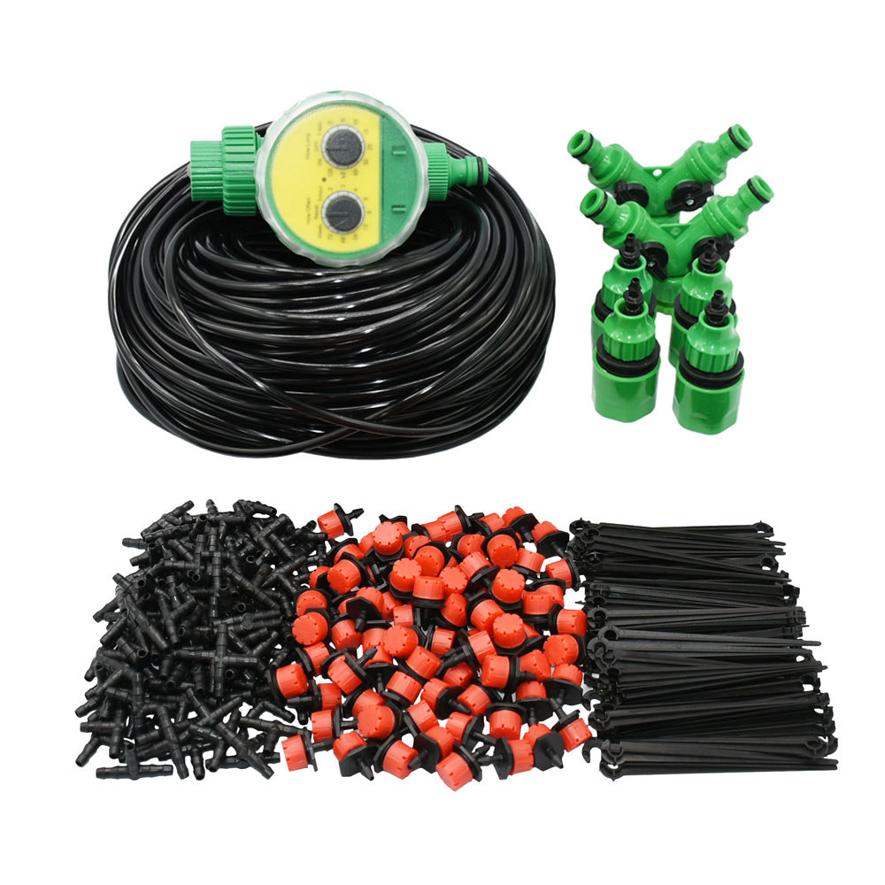 5-50M Automatic Garden Watering System Water Drip Irrigation System Plant Watering Kit Irrigation Dr