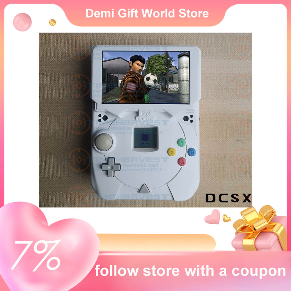 New Arcade Game DC Handheld Console Modified DC motherboard DREAMCAST Pocket Game GDEMU or DREAMSHEL