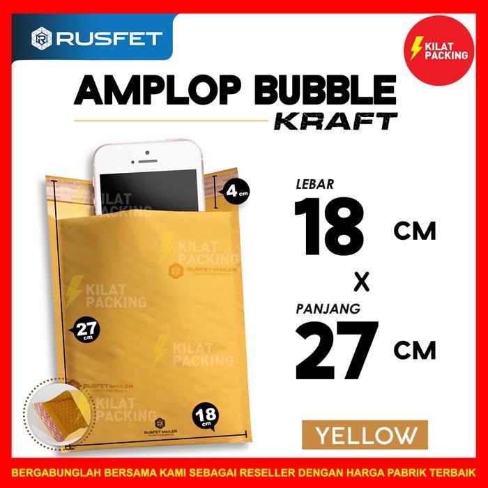 AMPLOP BUBBLE MURAHBUBBLE MAILERBUBBLE PACKING KRAFT PAPER 18x27