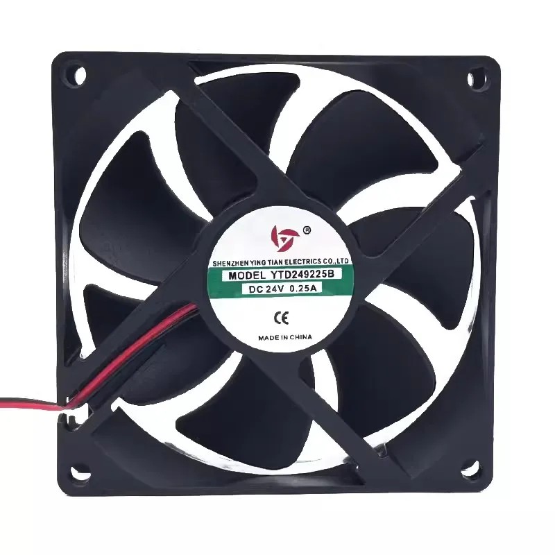 New Fan For YTD249225B DC24V 0.25A Welding Machine Frequency Converter Mute Cooling Cooler Fan