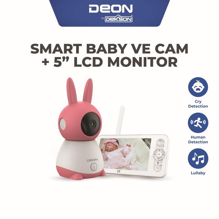 DEON Smart Home CCTV Indoor Monitor CCTV Baby Cam DO Cam + 5" Monitor