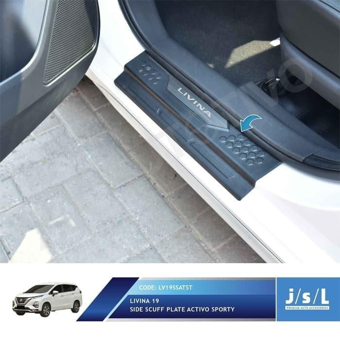 Best Seller Sillplate / Sill Plate Samping Nissan Livina 2019-Up Activo Sporty Jsl Aksesoris Mobil