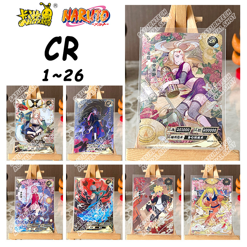 Naruto Card Kayou CR 1-26 Single Card Tsunade Yamanaka Sakura Haruno Jiraiya Rare Collection Card