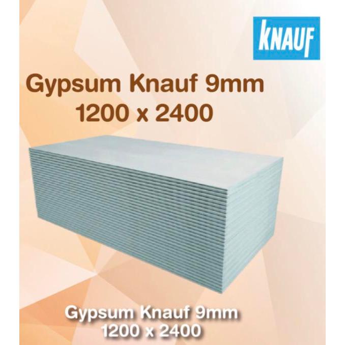 Papan Gipsum / Gypsum / Plafon 9 mm Knauf Gratis Ongkir