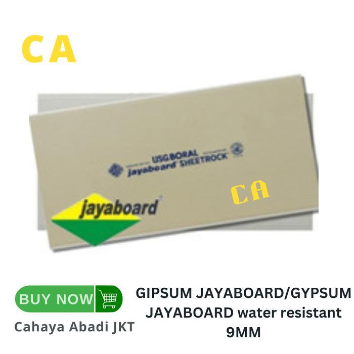 GIPSUM JAYABOARD GYPSUM JAYABOARD water resistant 9MM Gratis Ongkir