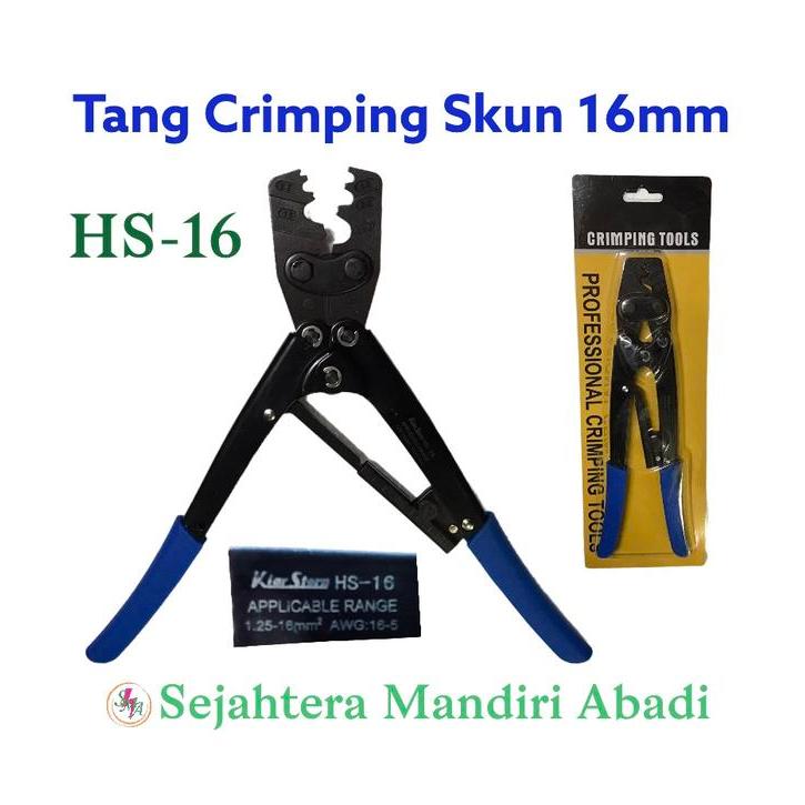 Tang Crimping Skun HS16 Tang Press Skun 1,5mm-16mm