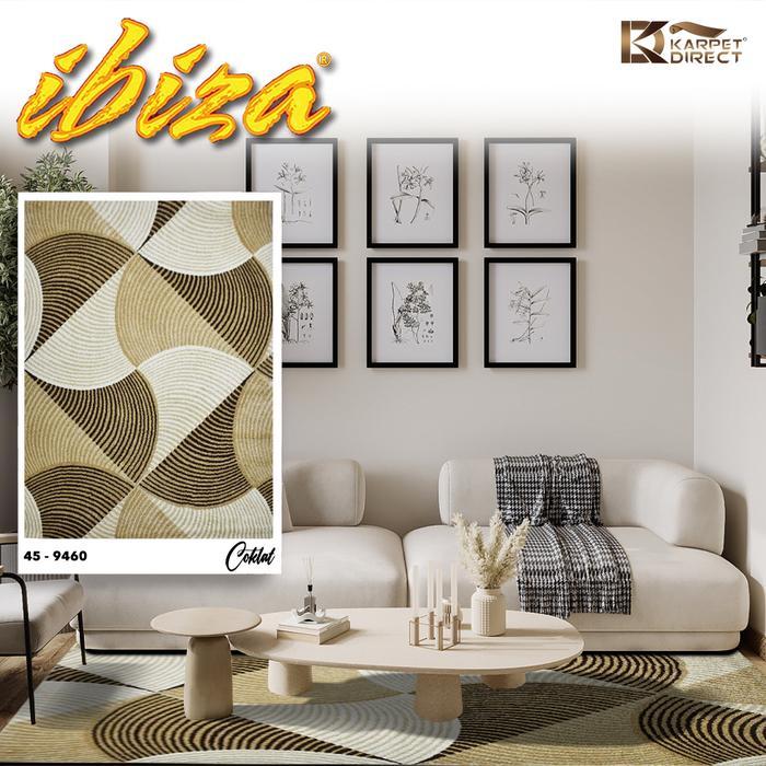 [Karpet Direct] Ibiza Karpet (Coklat) 100X150 Cm - Kode 45-9460
