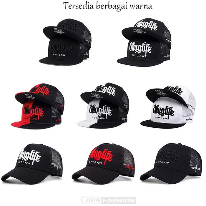 New Summer Topi Baseball Pria Topi TruckerThuglife Sulaman Fashion Net Snapback Cap Hat Sport