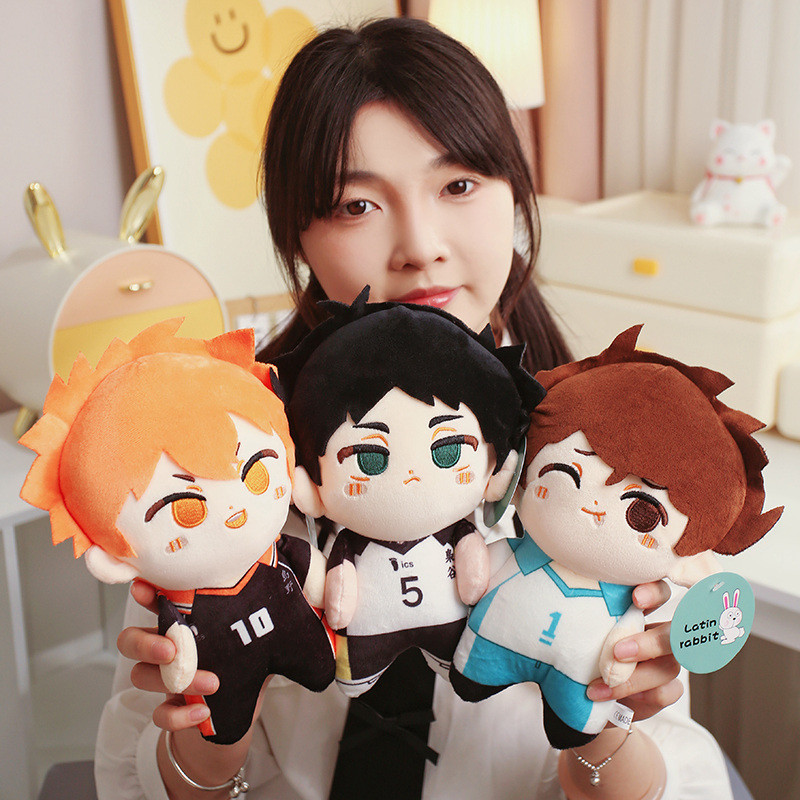 26Cm Cute Cartoon Kuroo Tetsurou Oikawa Tooru Kei Tsukishima Tobio Kageyama Volleyball Stuffed Doll