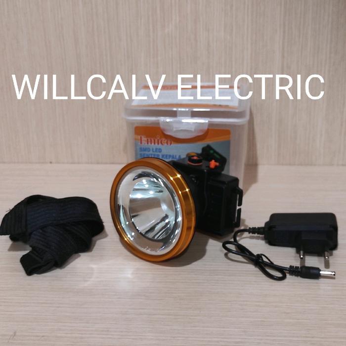 SALE Senter kepala 35W led charger super terang / senter kepala led 35W charger super terang