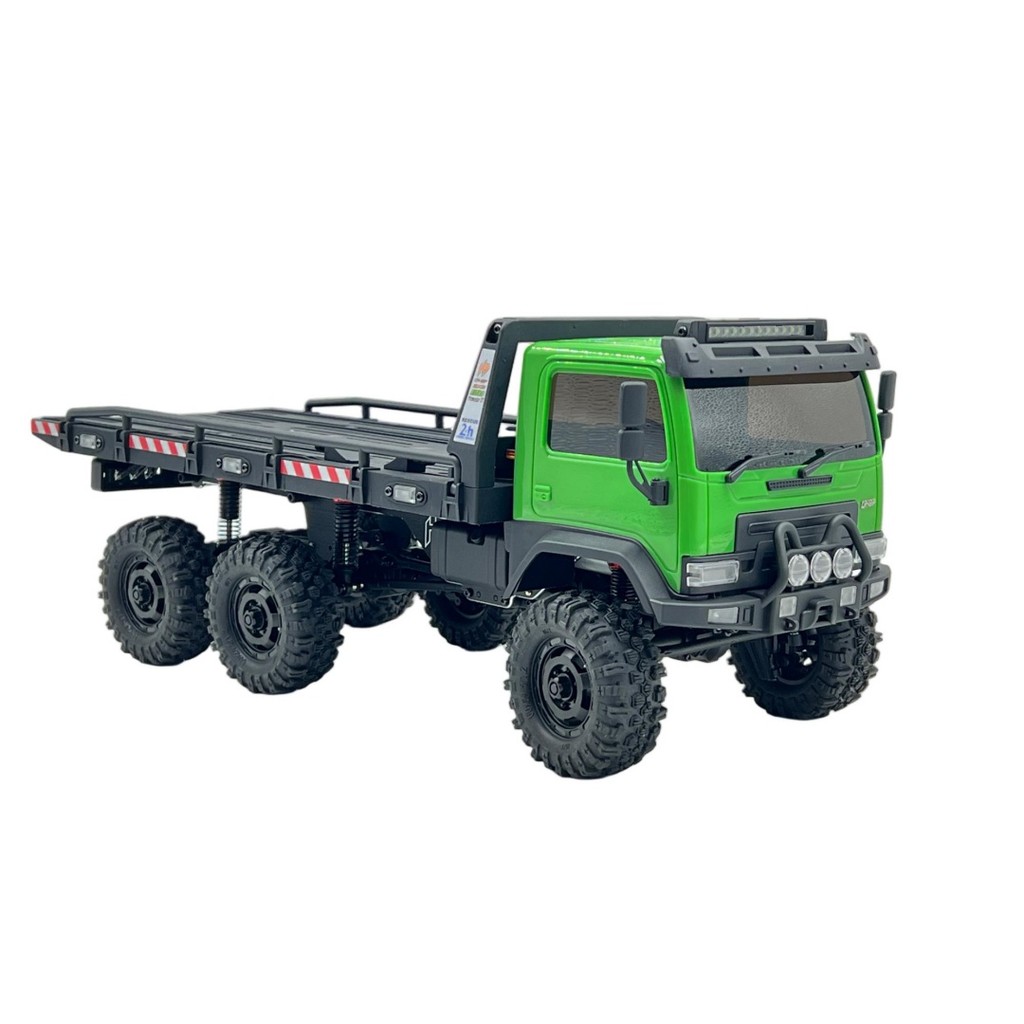 Hobby Plus 6X6 Remote Control Off Road Vechiles 1:18 RC Flatbed Truck 2-Speed Gearbox Electric