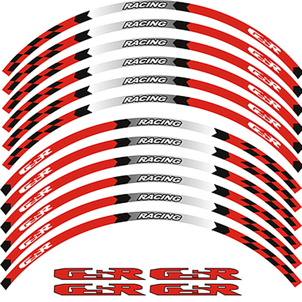 For Suzuki Gsr400 Gsr600 Gsr750 Gsr 400 Gsr 600 Gsr 750 Hot Sell Motorcycle 17Inch Wheel Sticker