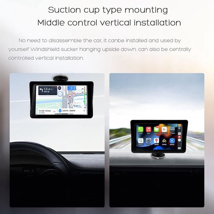 Universal 7 Inch Car Radio Multimedia Video Player Wireless Carplay