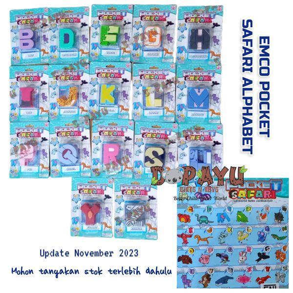 POCKET SAFARI EMCO MORPH INTO ANIMAL DARI HURUF BERUBAH MENJADI HEWAN