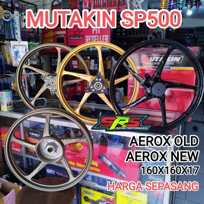 SP500 MUTAKIN VELG AEROX LEXI ORIGINAL MUTAKIN