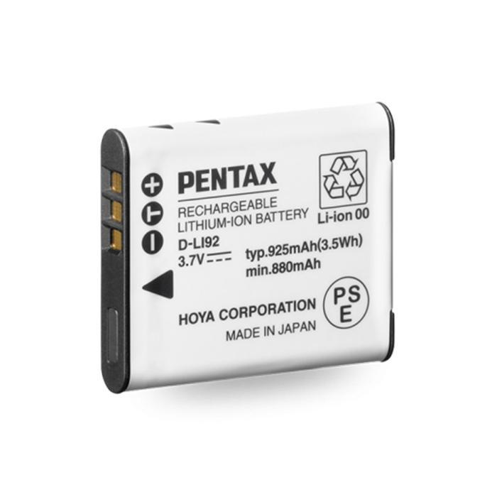 Ricoh Rechargeable Battery D-LI92 - Pentax D-LI92 Battery WG80/WG70