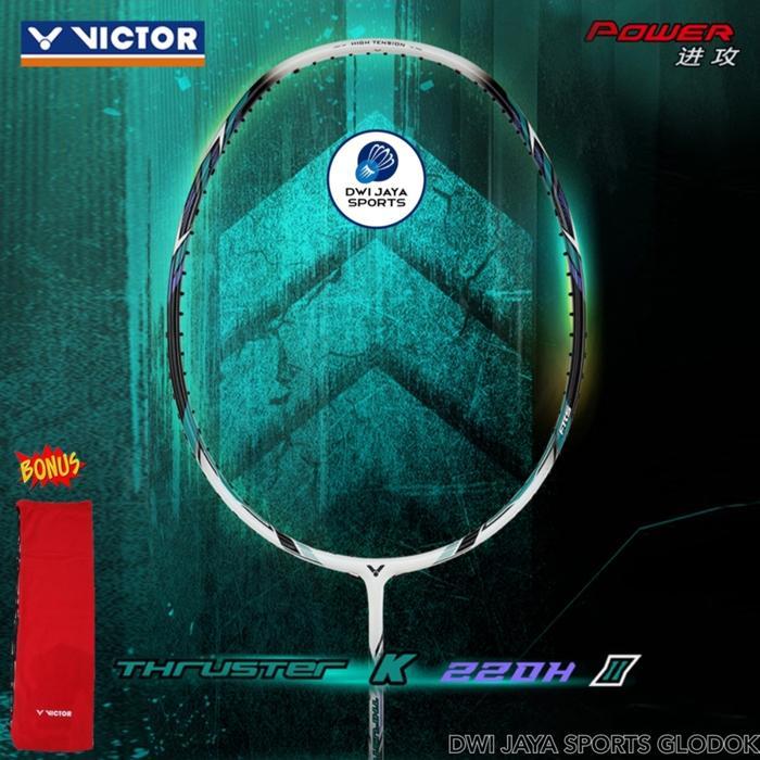Raket Badminton Victor Thruster K 220H Ii Tk 220H Ii Tk-220 H Thruster K 220 H Ii A