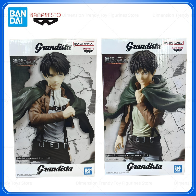 Bandai In Stock Banpresto Grandista Anime Shingeki No Kyojin Eren Yeager El Toy Collection Gift Dt