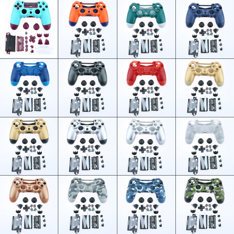 Gamepad Shell DIY Controller Full Set Housing Case Cover Replacement For Sony PS4 Pro JDS040 JDM-040