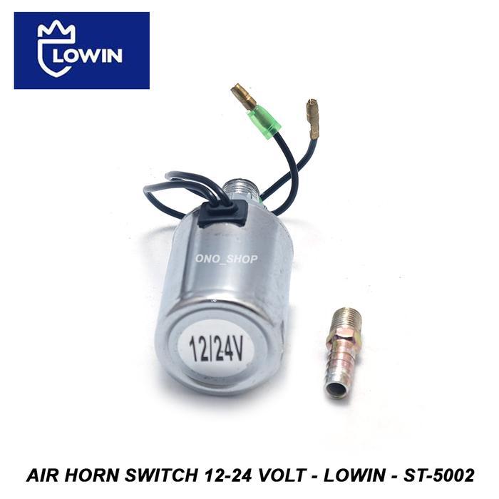 Air Horn Switch 12-24 Volt - Lowin - St-5002