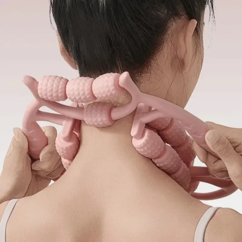 9/12/18 Rounds Massage Roller of Circular Leg Slimming Leg Massager Muscle Stretching Equipment