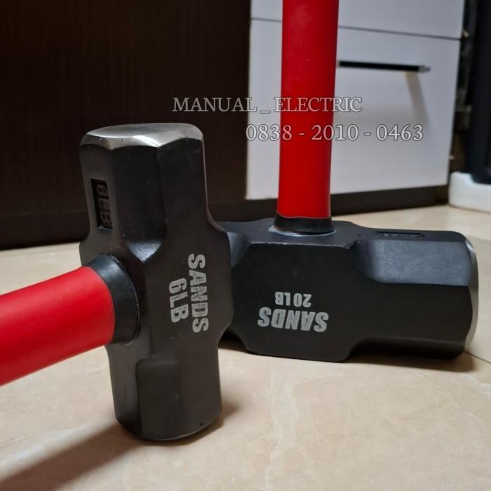 Sands Palu Batu Bodem 3Kg / 6Lbs Sledge Hammer Palu Godam 3 Kg / 6 Lb