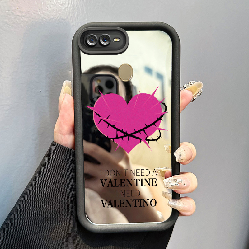 Casing Hp Untuk OPPO A7 OPPO A5s OPPO A12 OPPO A12S A11k Case Gaya cewek seksi Kesing cermin Kasing 