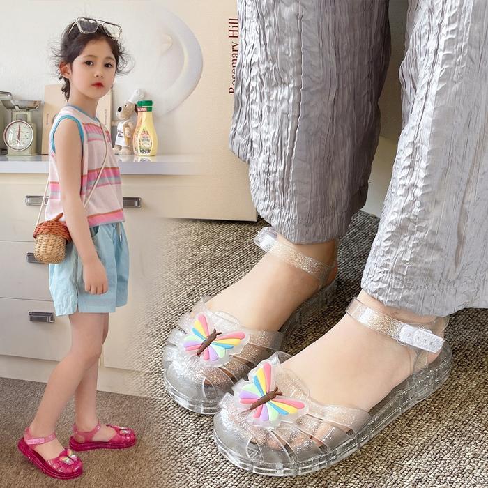Rds - Sandal Sepatu Jelly Anak Import Letta Sandal Jelly Anak Perempuan Sandal Sepatu Anak Perempuan