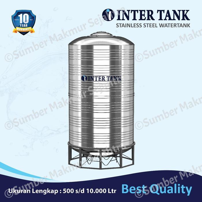 TERLARIS! Tangki Air Stainless Inter Tank T 3000 / Toren Air / Tandon Air
