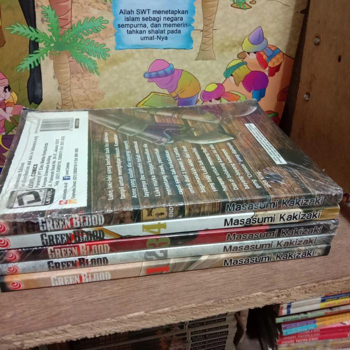 komik green blood 1-5 end