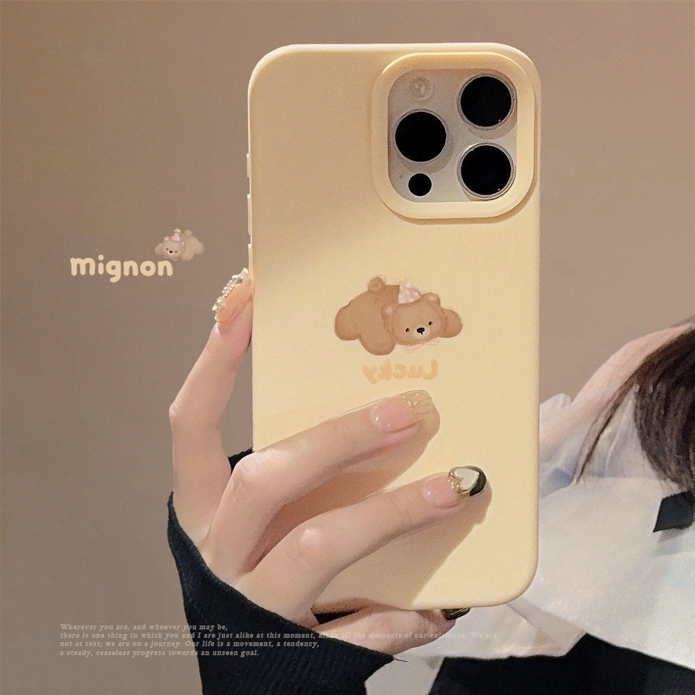 Kartun Soft Silicone Beruang Case Realme P3 Lite C85 Pro C71 C75X Note 60X 70 Case