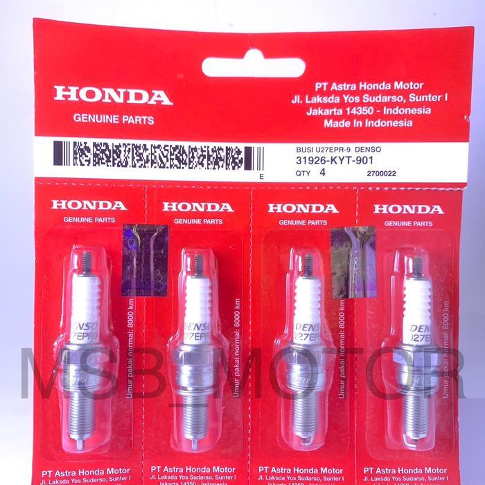 Busi U27 EPR9 DENSO AHM ORIGINAL