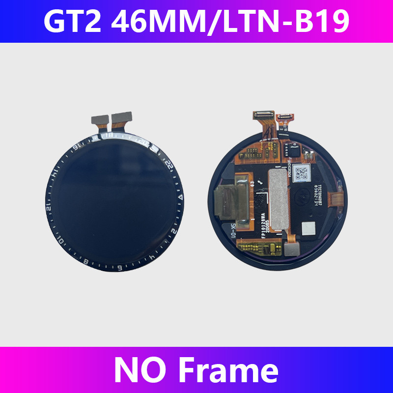 For Huawei GT2 screen assembly with frame GT2 42/46MM watch screen LTN-B19 screen display