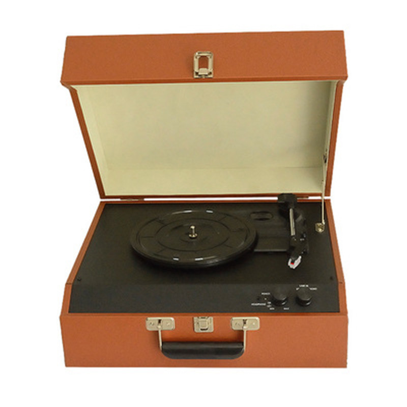 Retro gramophone portable gramophone vinyl record player wooden retro creative antique bluetooth