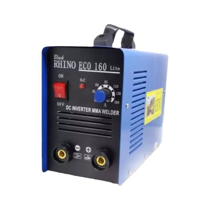 Rhino Mesin Las Eco 160 Lite Trafo / Travo Las Inverter Mosfet - Biru