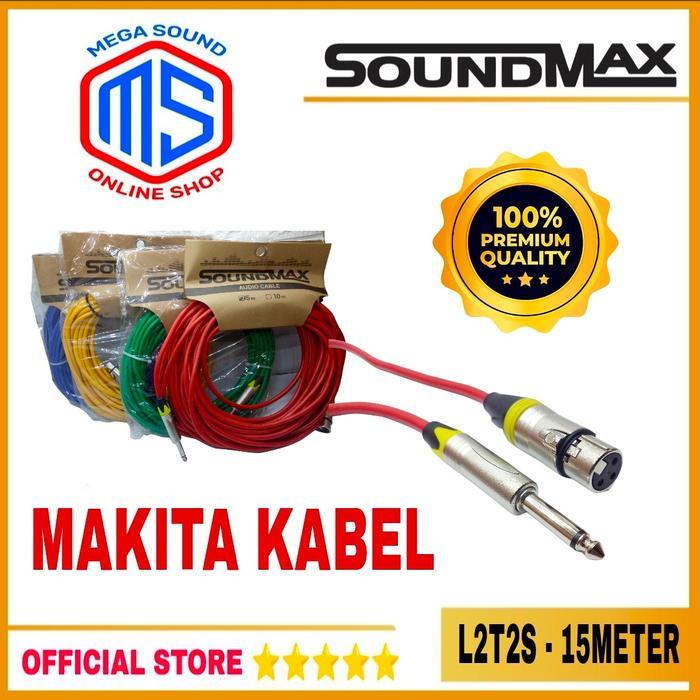 Kabel Mic MAKITA L2T2S 15METER