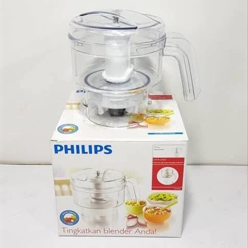 100% Original! Philips Hr2939 Chopper Penggiling Daging Meat Grinder Untuk Blender Hr2115 / Hr2116 /