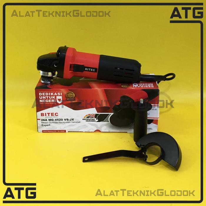Dish Grinder Variable Speed / Mesin Gerinda 4 Inch - Bitec Ina Mg 4520