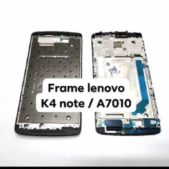 FRAME LCD - TULANG TENGAH LENOVO K4 NOTE - A7010 - TATAKAN LCD