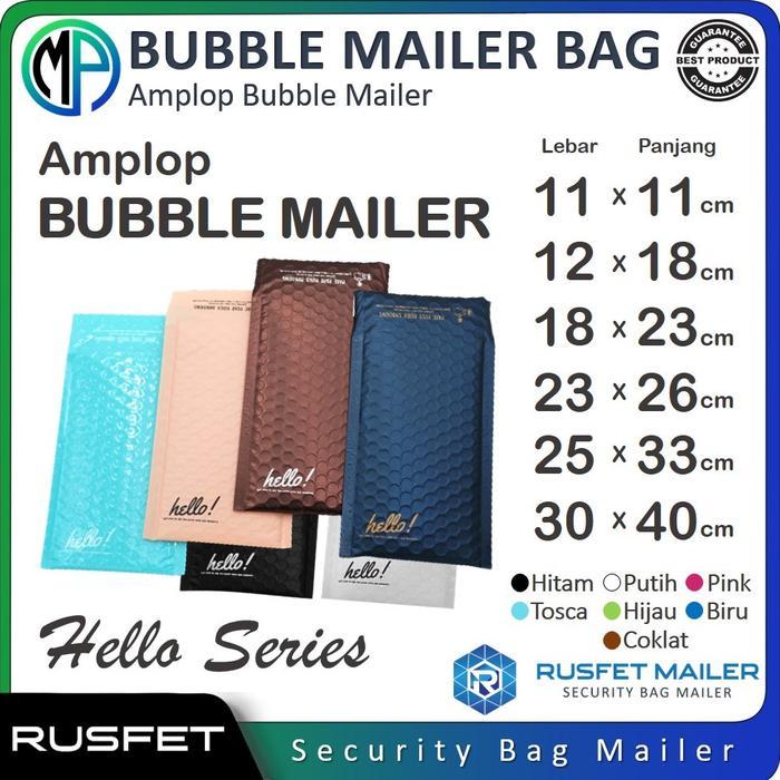 Amplop Envelope Bubble Buble Mailer Rusfet Premium Harga Satuan Murah